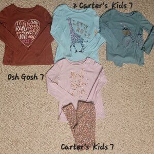 Lot of Girls carter's Kids Sz 7